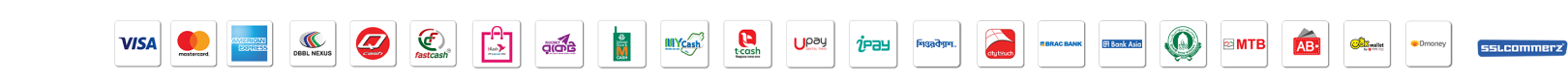 Accepted payment methods